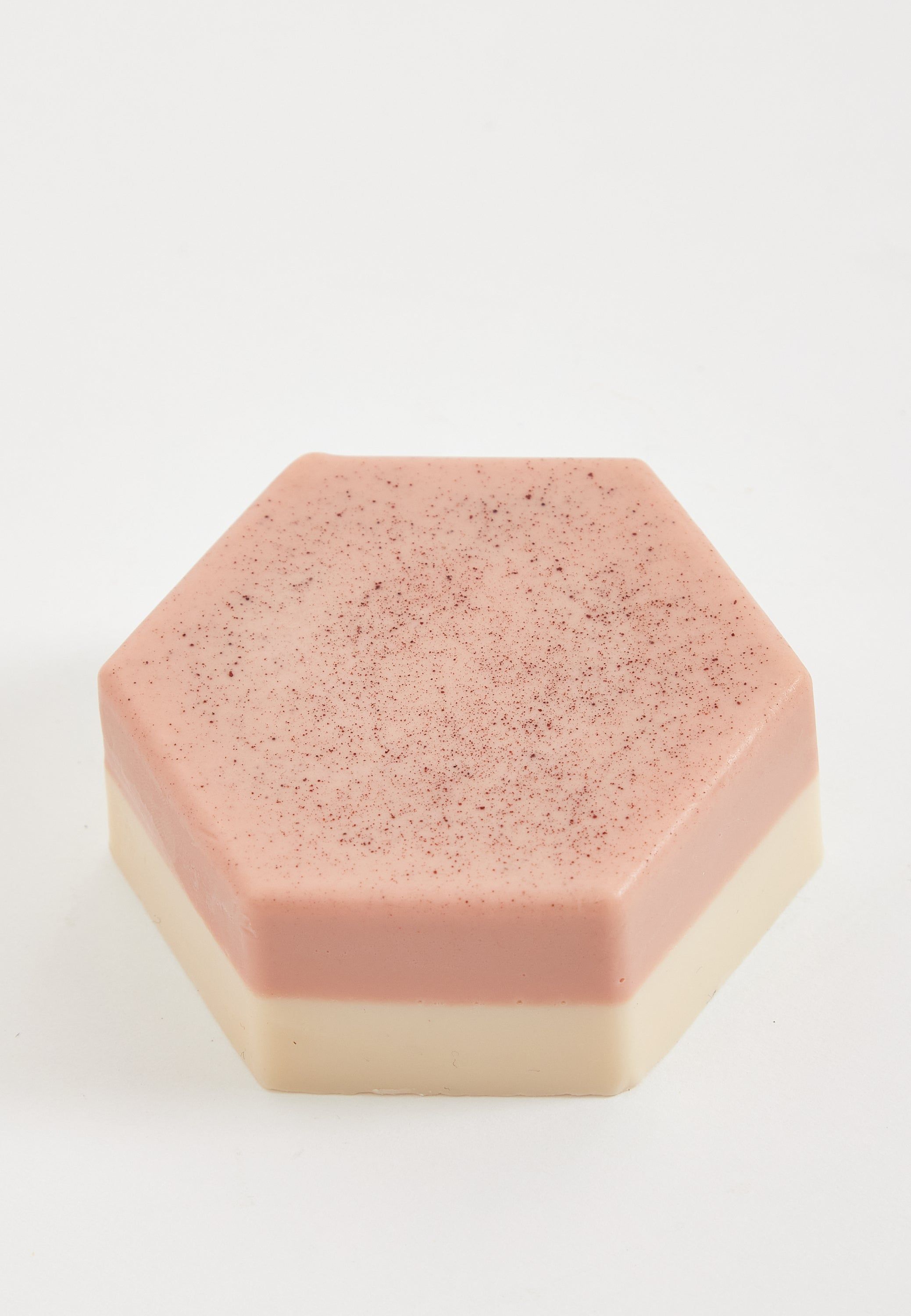 Liquorish Rose Clay Hexagonal Handmade Soap
