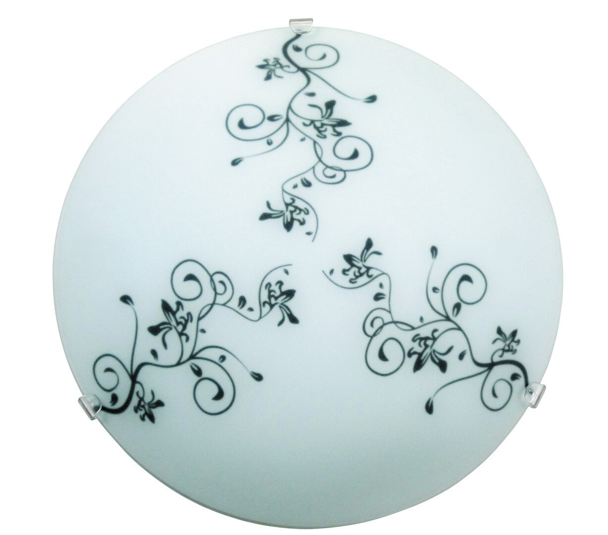 Plafonbiały okrągły 25cm Bloomy 1xE27x60W IP20 Rabalux