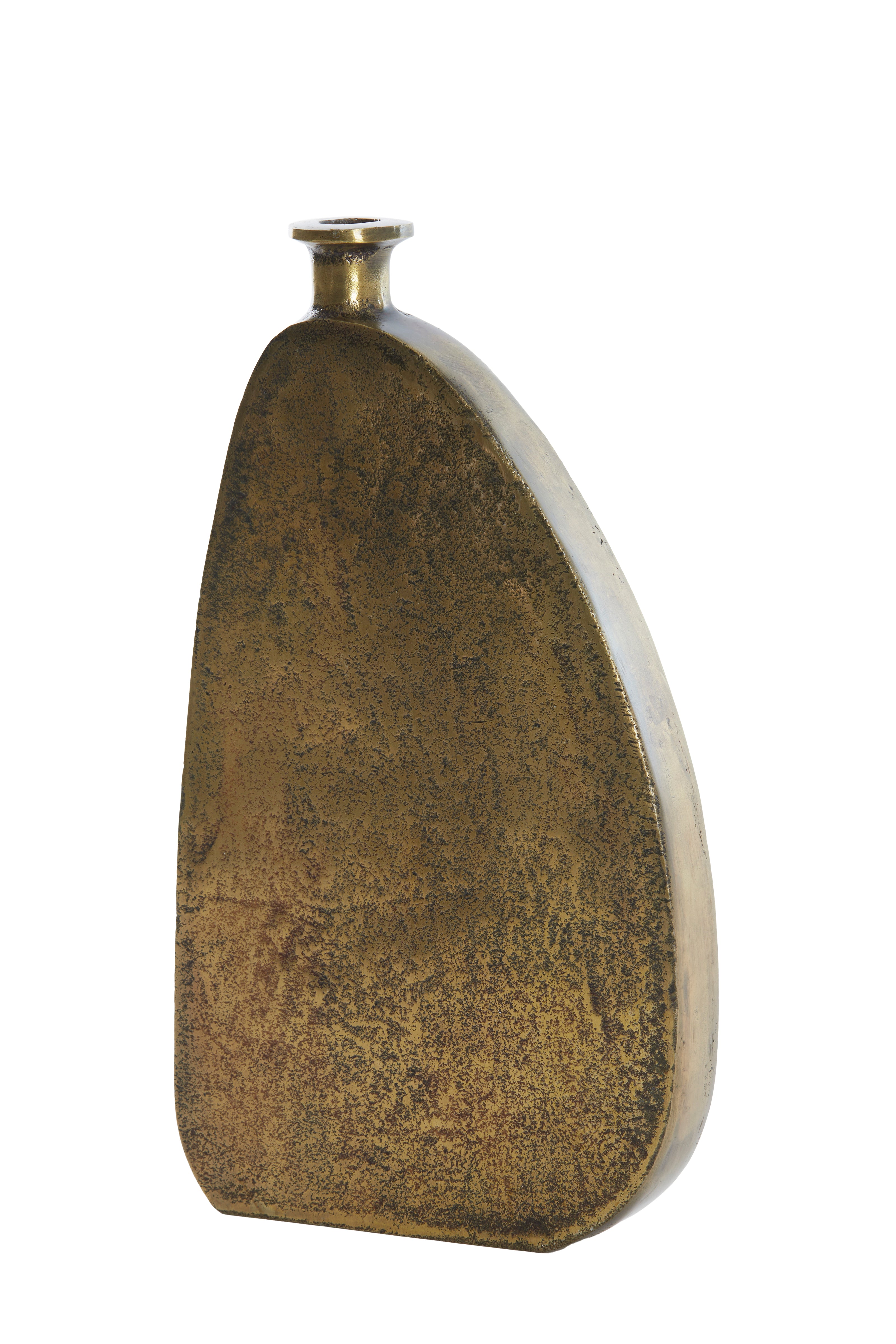 Light & Living vaas OBIDO - 21x4x36cm - brons