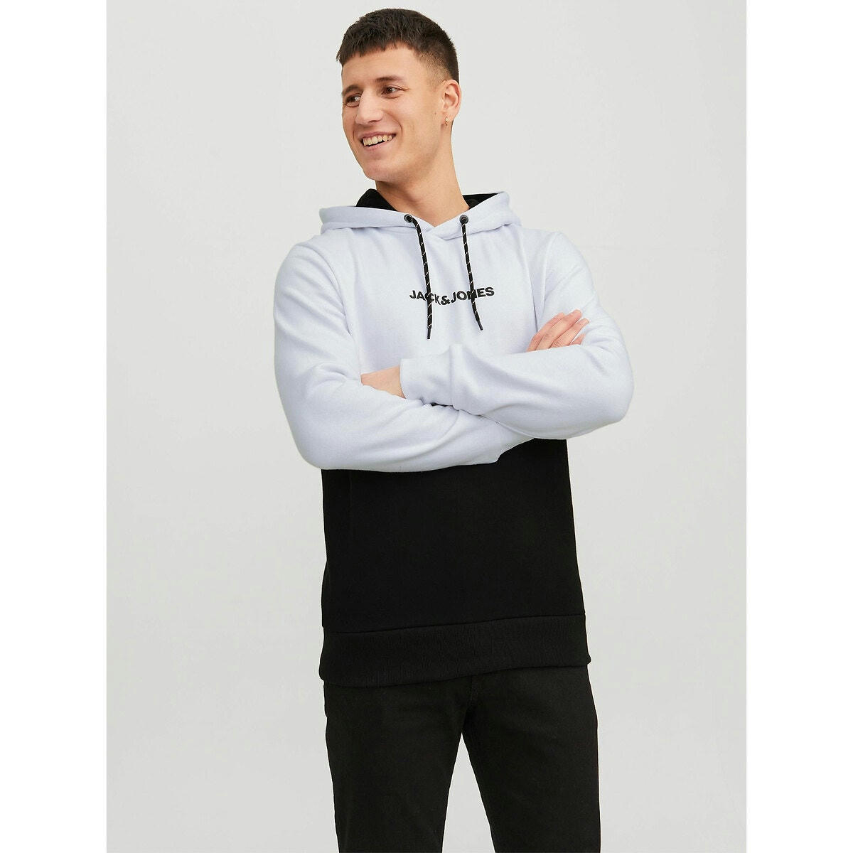 Sweat à capuche color block Jjereid