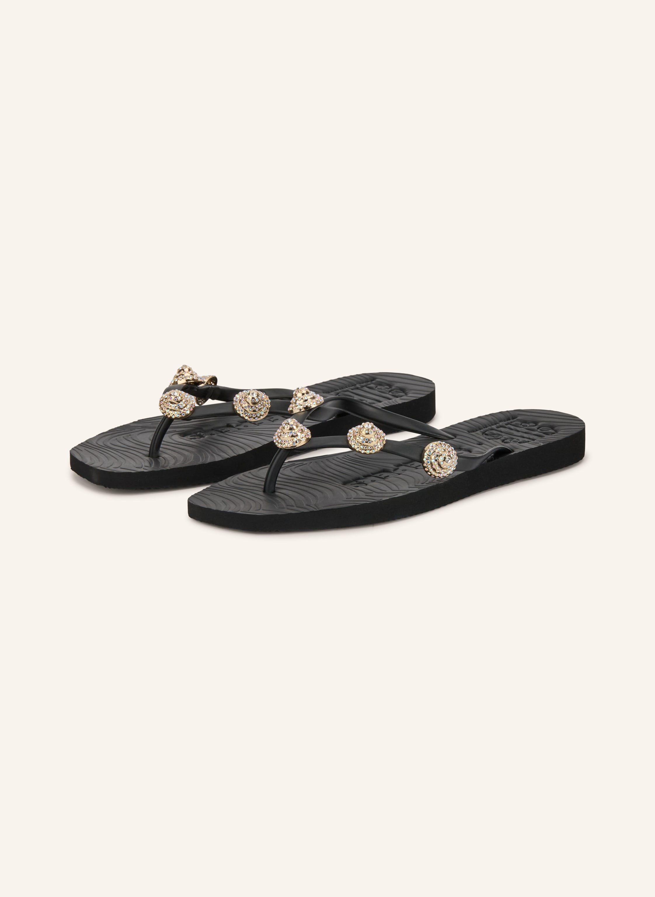 SLEEPERS Flip-Flops TAPERED mit Schmucksteinen