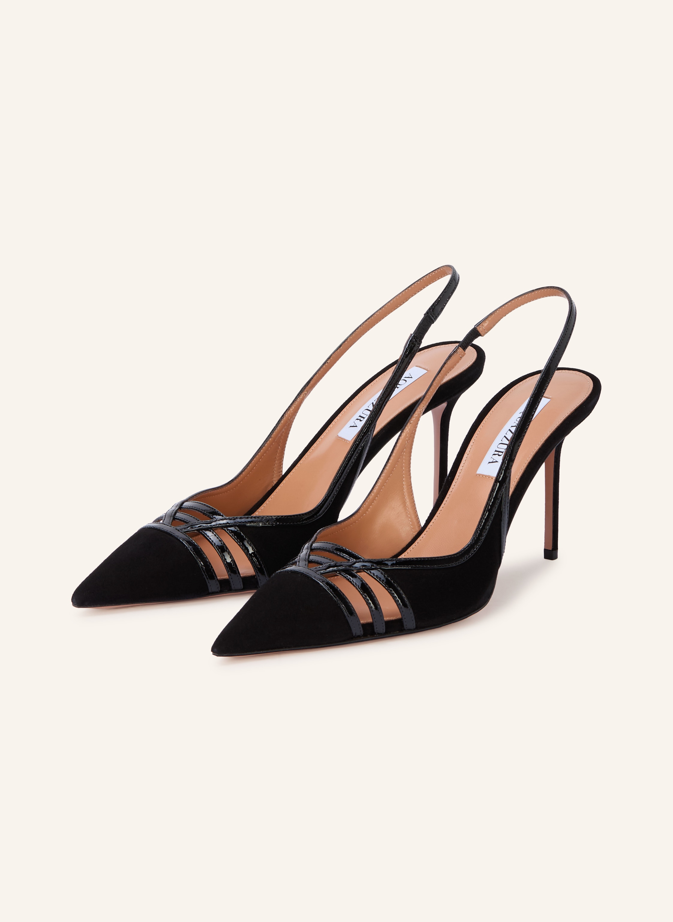 AQUAZZURA Slimgpumps KARI SLING 85