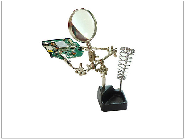 3ème main support et loupe Rothenberger