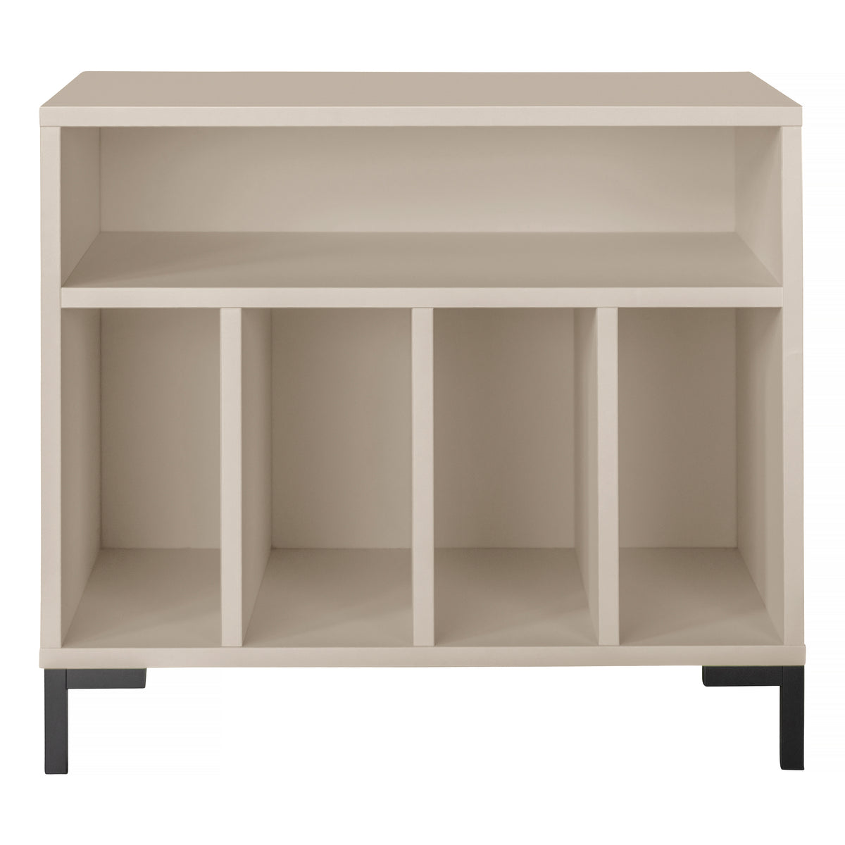 Kast voor platen taupe