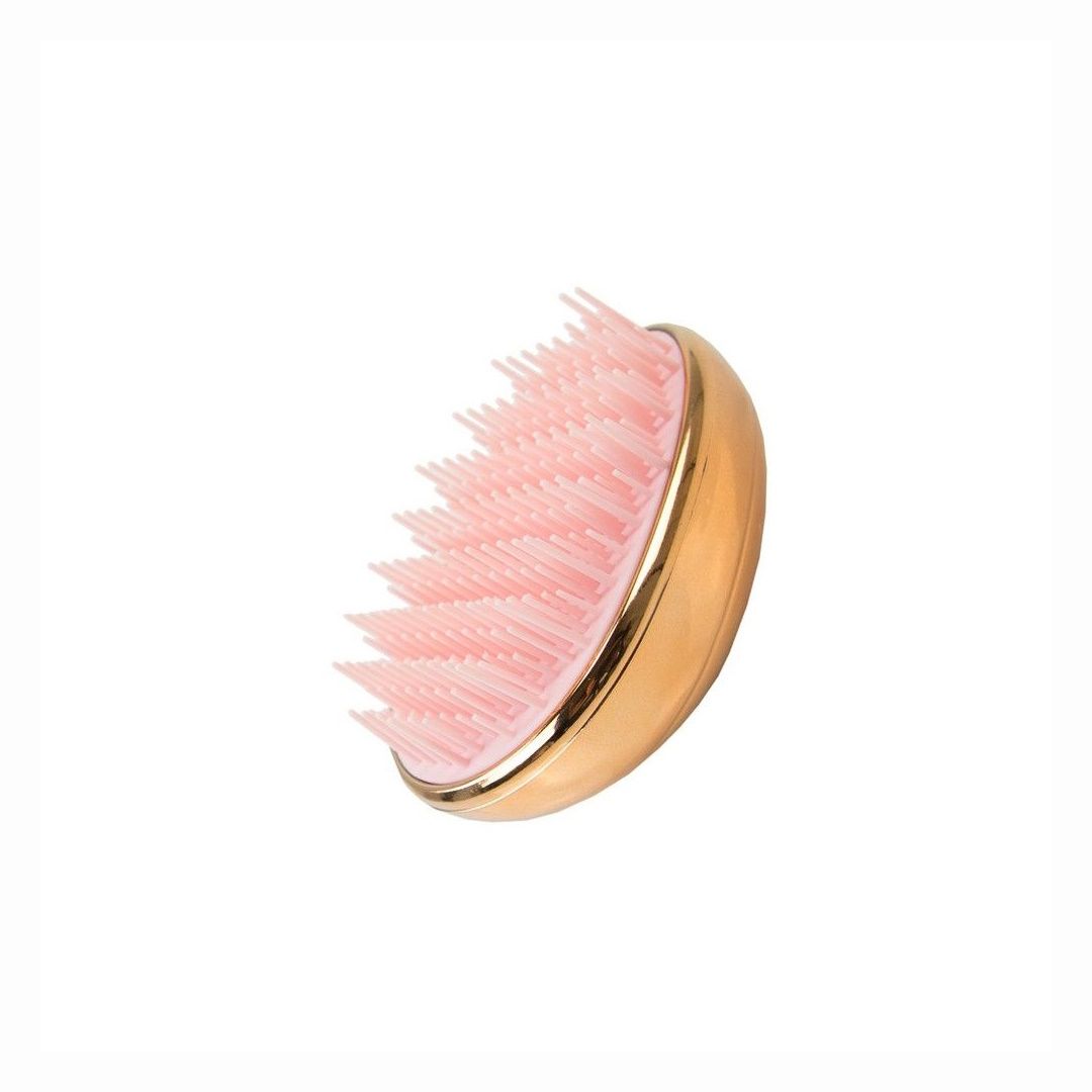 The Vintage Cosmetic Company Compact Travel Detangling Brush - Rose Gold