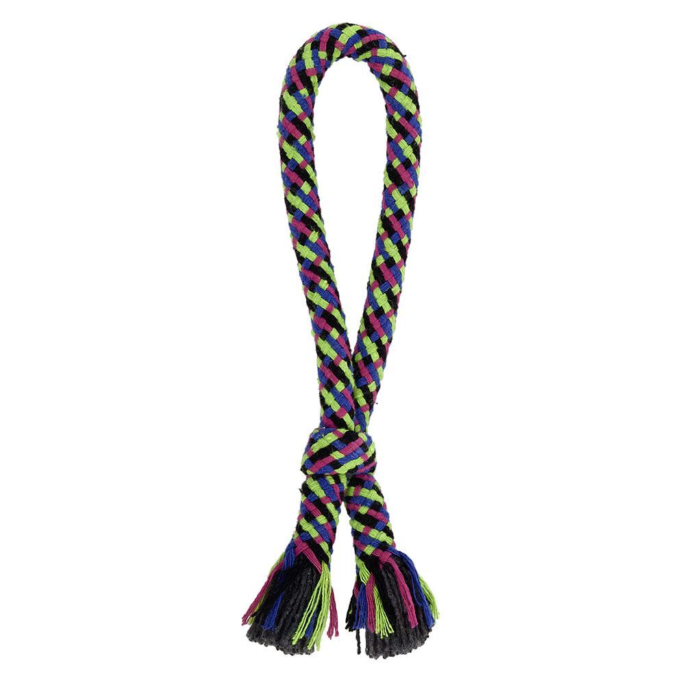 Jouet pour chien Poignée en corde avec noeud L.12 cm