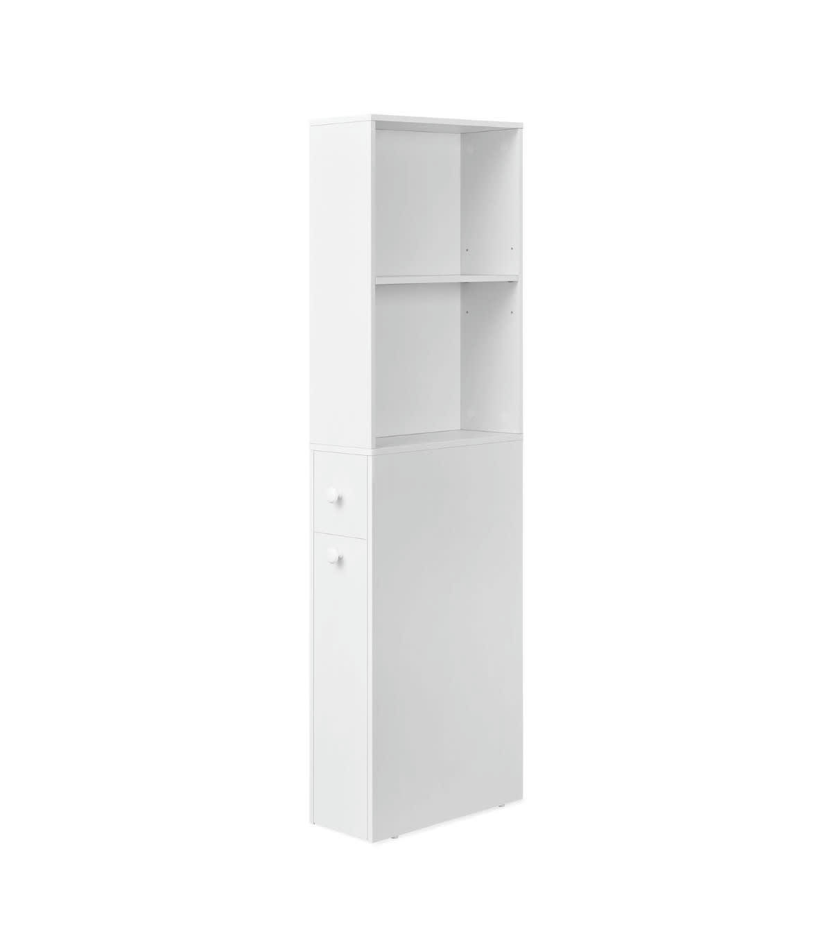 - Petit meuble de rangement 2 niches, 2 portes - H134,4 cm