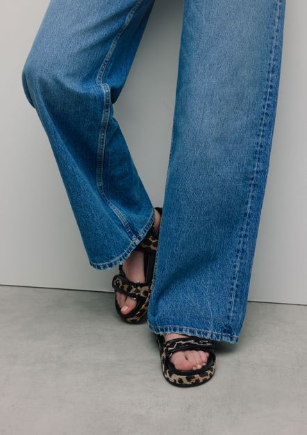 Leopard sandalen