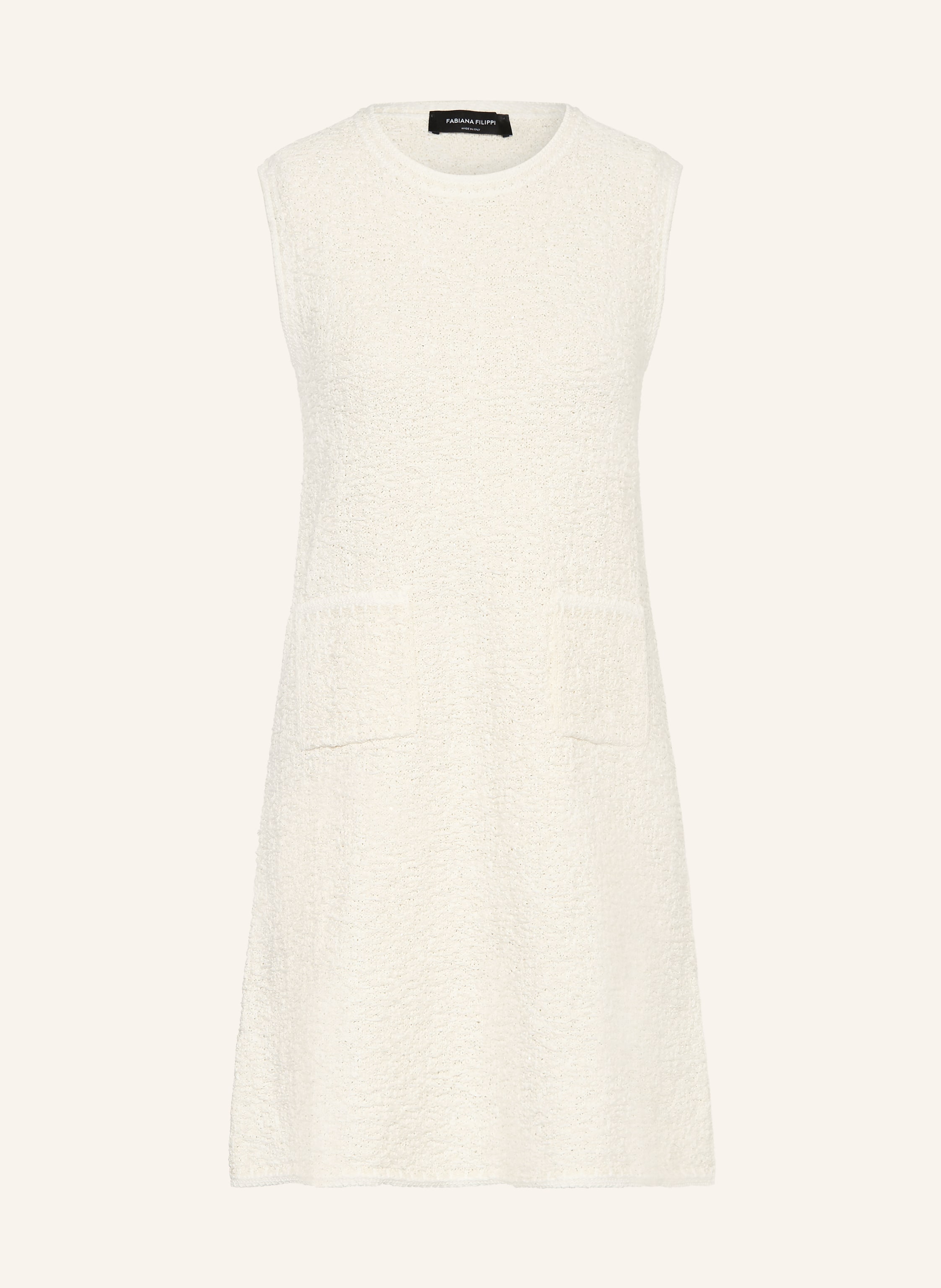 FABIANA FILIPPI Bouclé-Kleid mit Pailletten