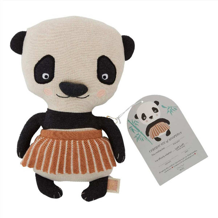 OYOY Pluche Panda - katoen
