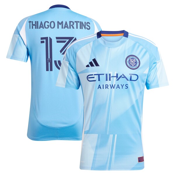Thiago Martins New York City FC adidas 2025 The Excelsior Kit Replica Player Jersey - Light Blue