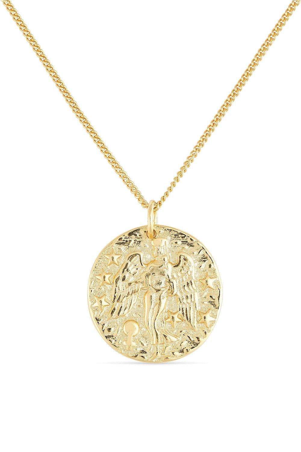 Elk & Bloom Chunky 14K Gold Goddess Layered Necklace
