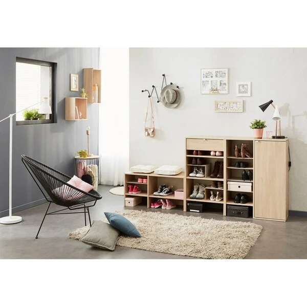 Easy Shoes Module With Rotating Storage