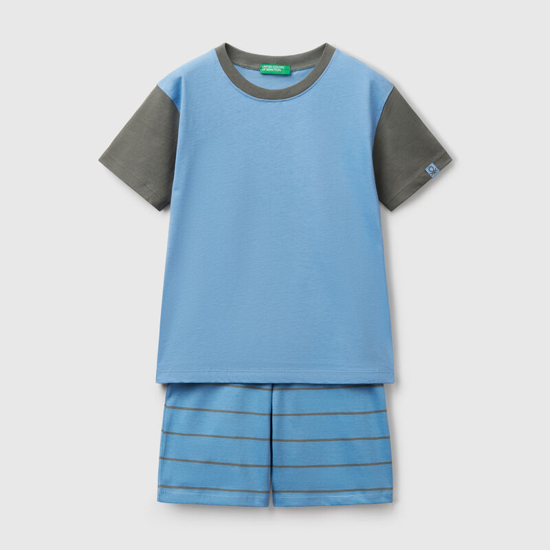 Short pyjamas in pure cotton
