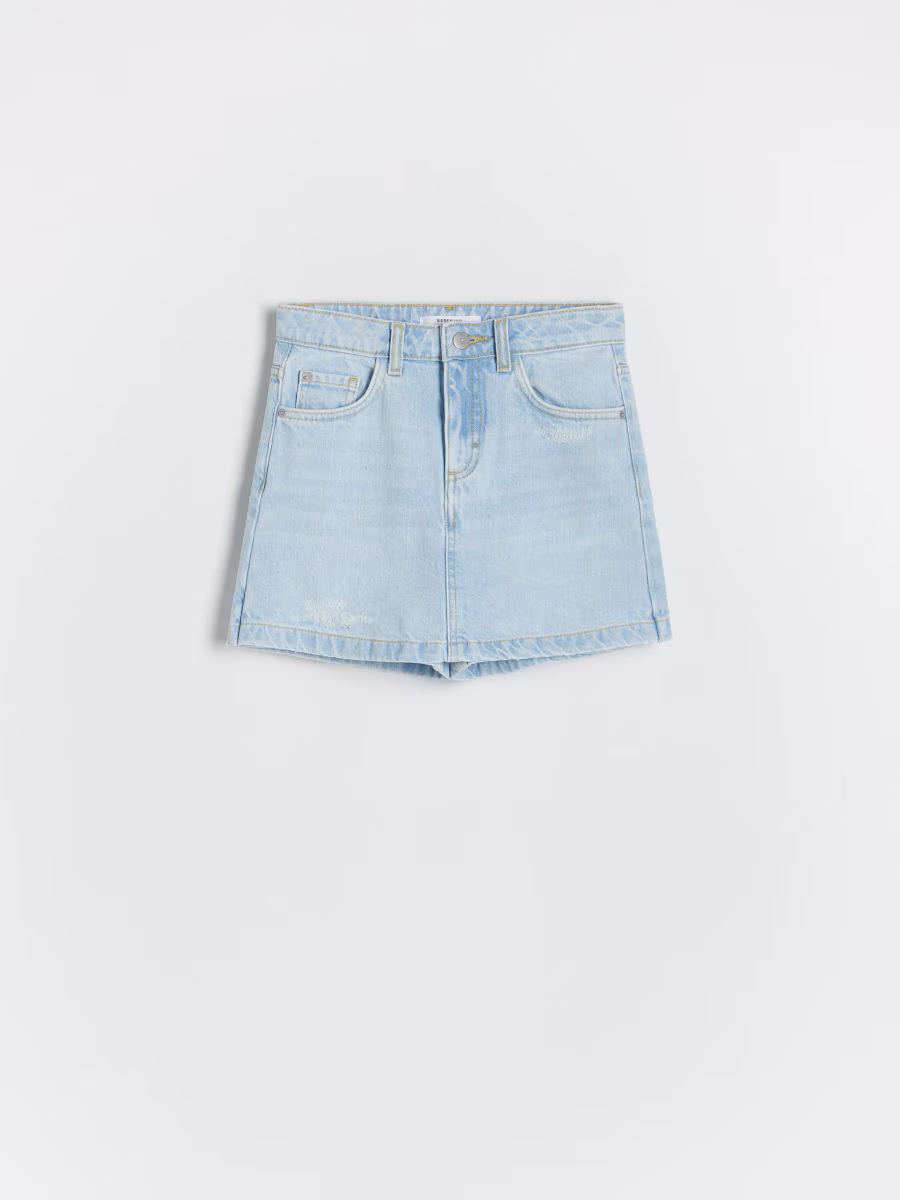 Denim Skort