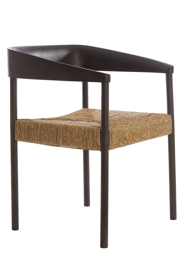 Light & Living stoel DELMAR - 60.5x57x76.5cm - bruin