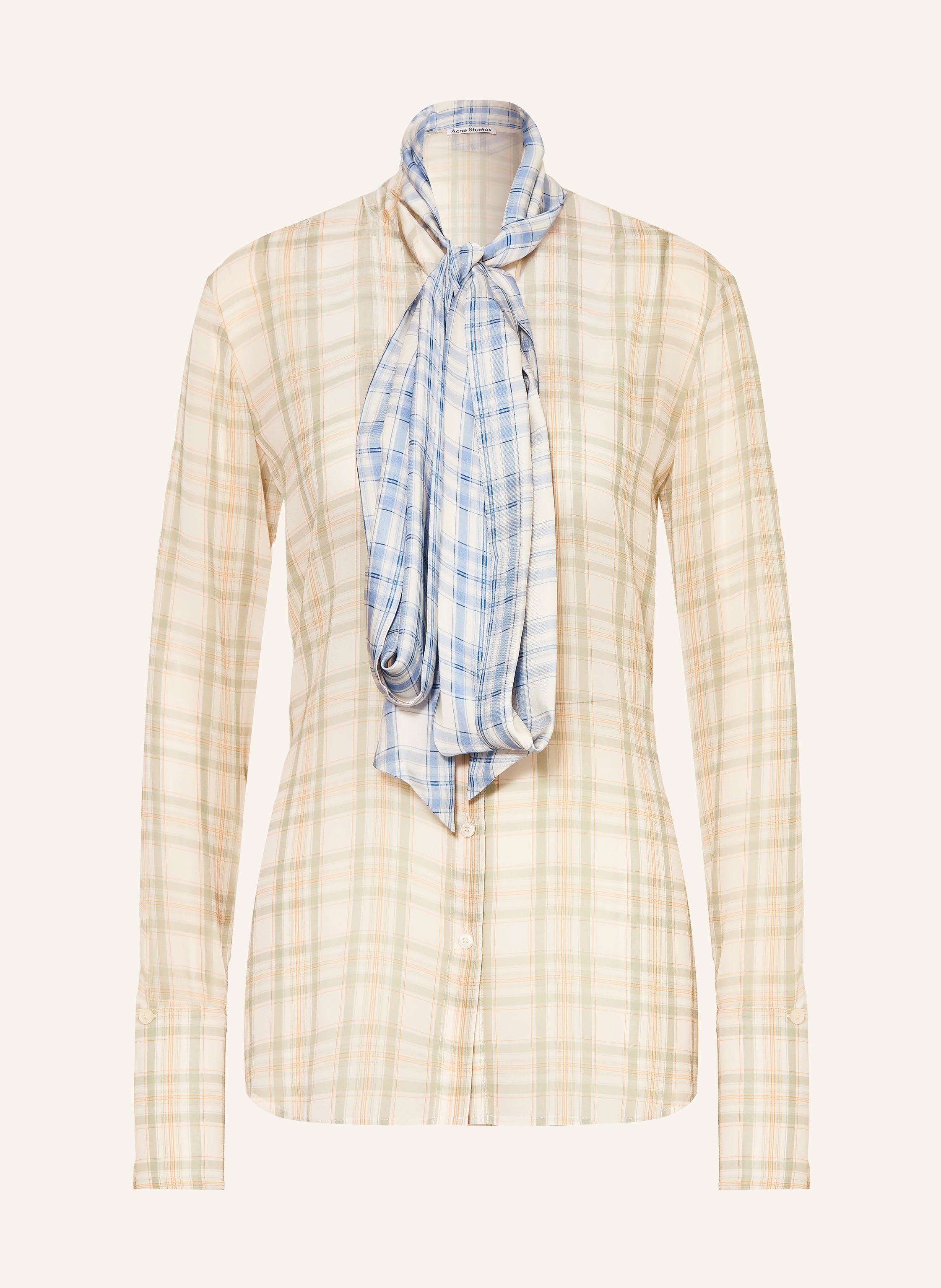 Acne Studios Schluppenbluse aus Seide