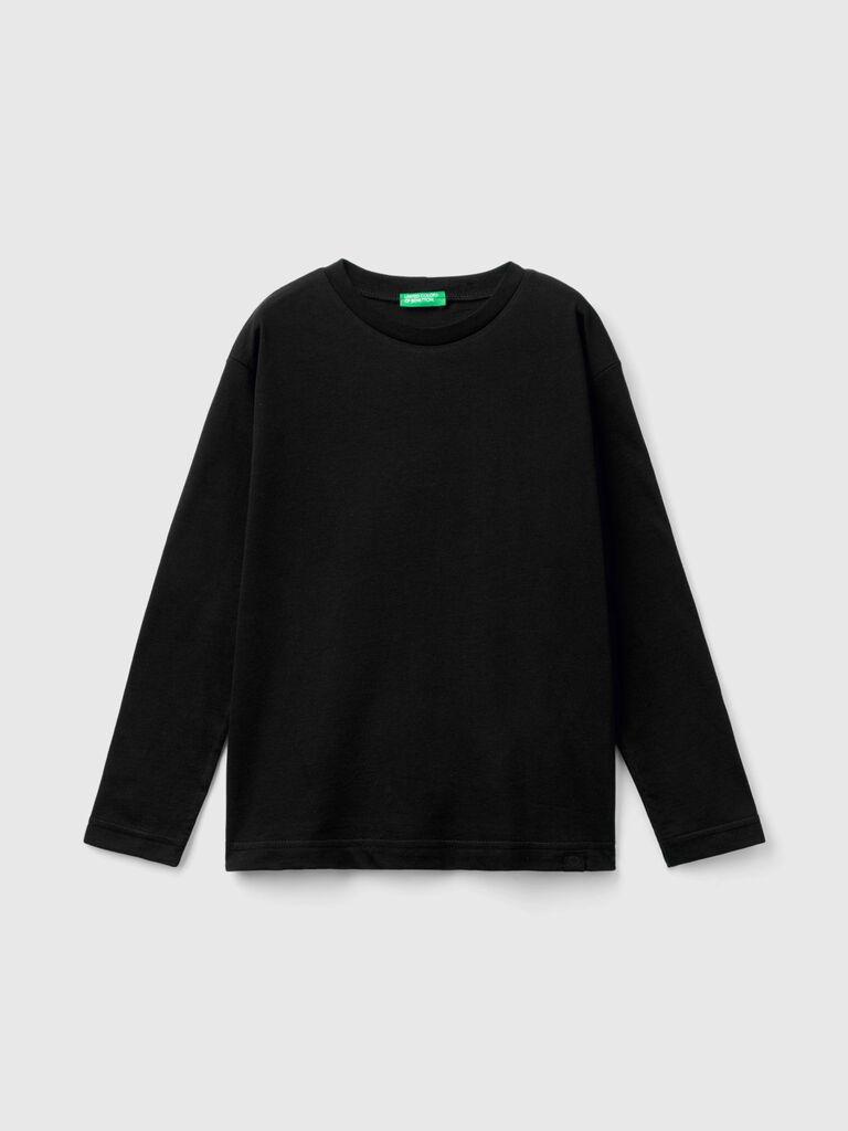Cotton crew neck t-shirt