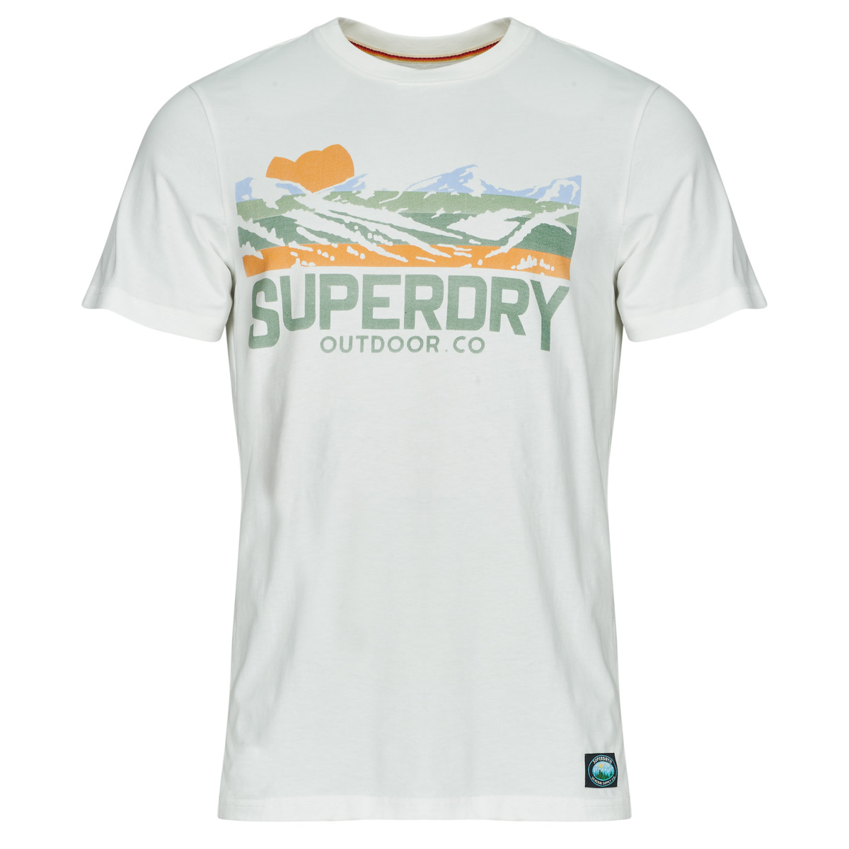 Superdry - Outdoors Mountain Rlxd Tee - Off / White