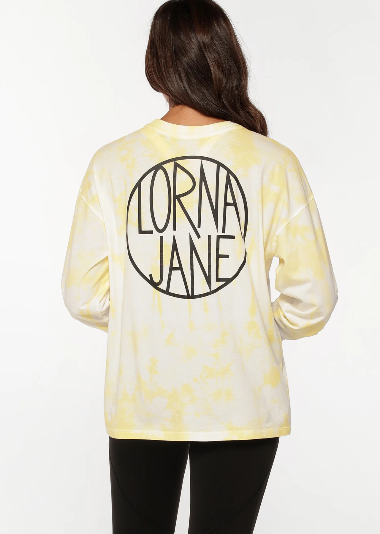 Tie Dye Boyfriend Long Sleeve Top