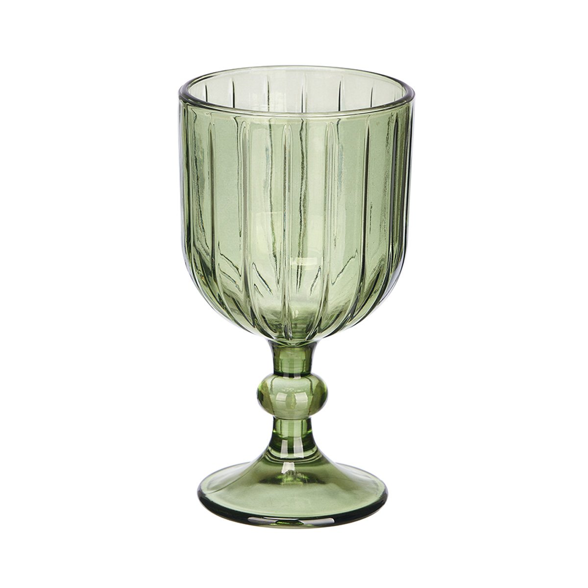 Copo de vinho riscas 380ml em vidro