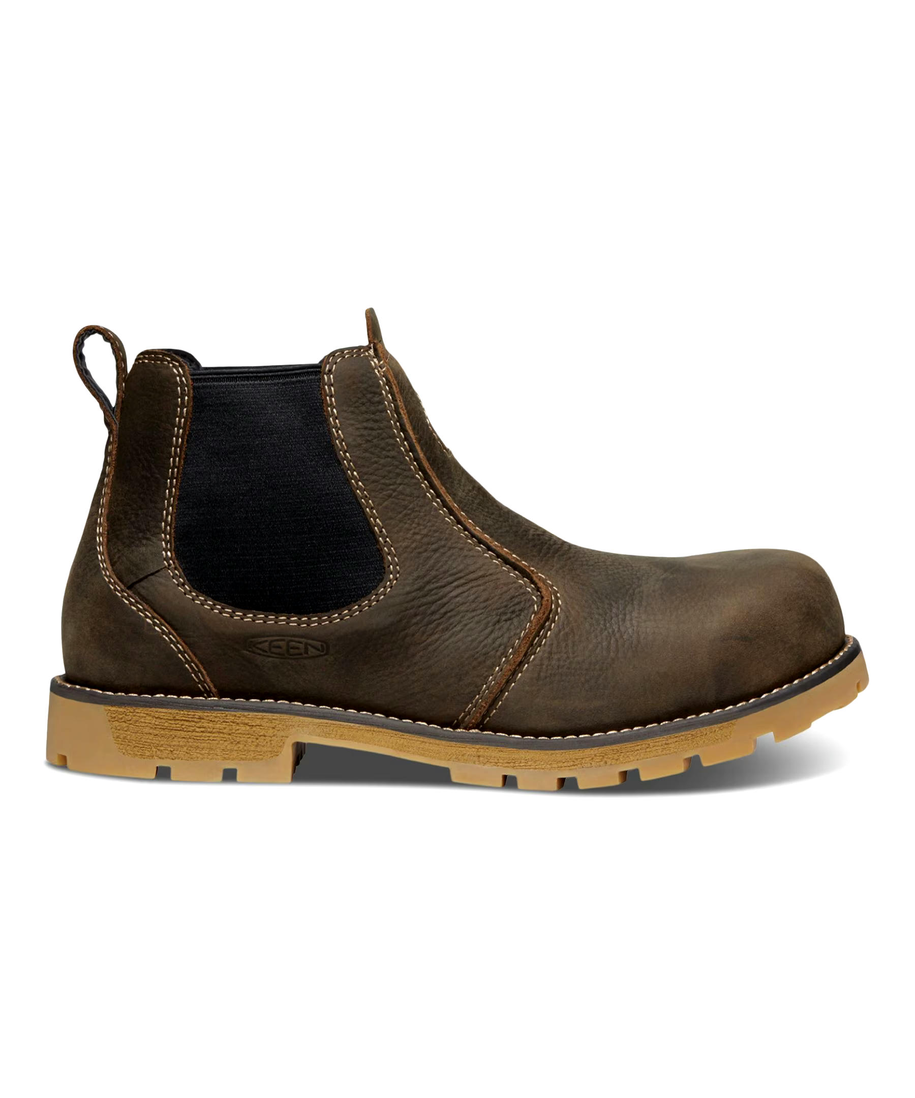 Keen Utility Men's Seattle Romeo 6 Inch Composite Toe Composite Plate Slip On Work Boot