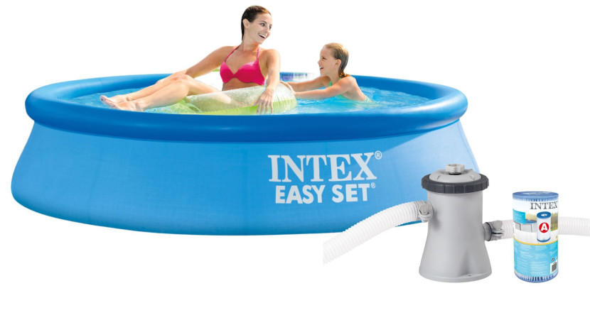 Basen ogrodowy rozporowy pompą wyłącznik różnicowym 244x61cm INTEX 28108 GN