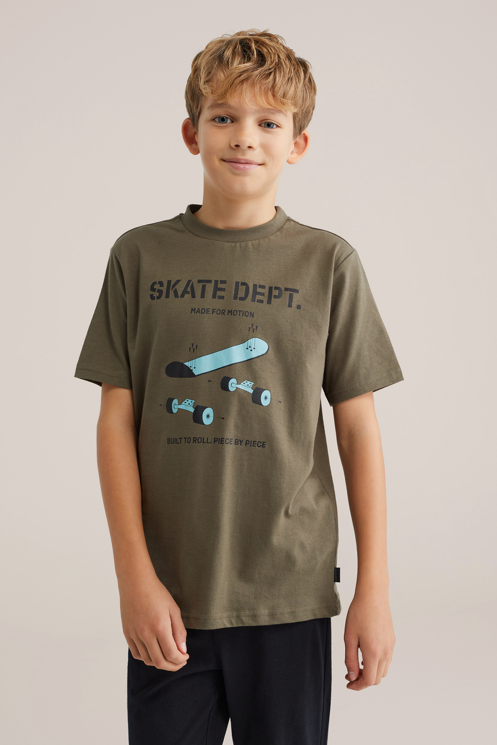 Jongens pyjama met print