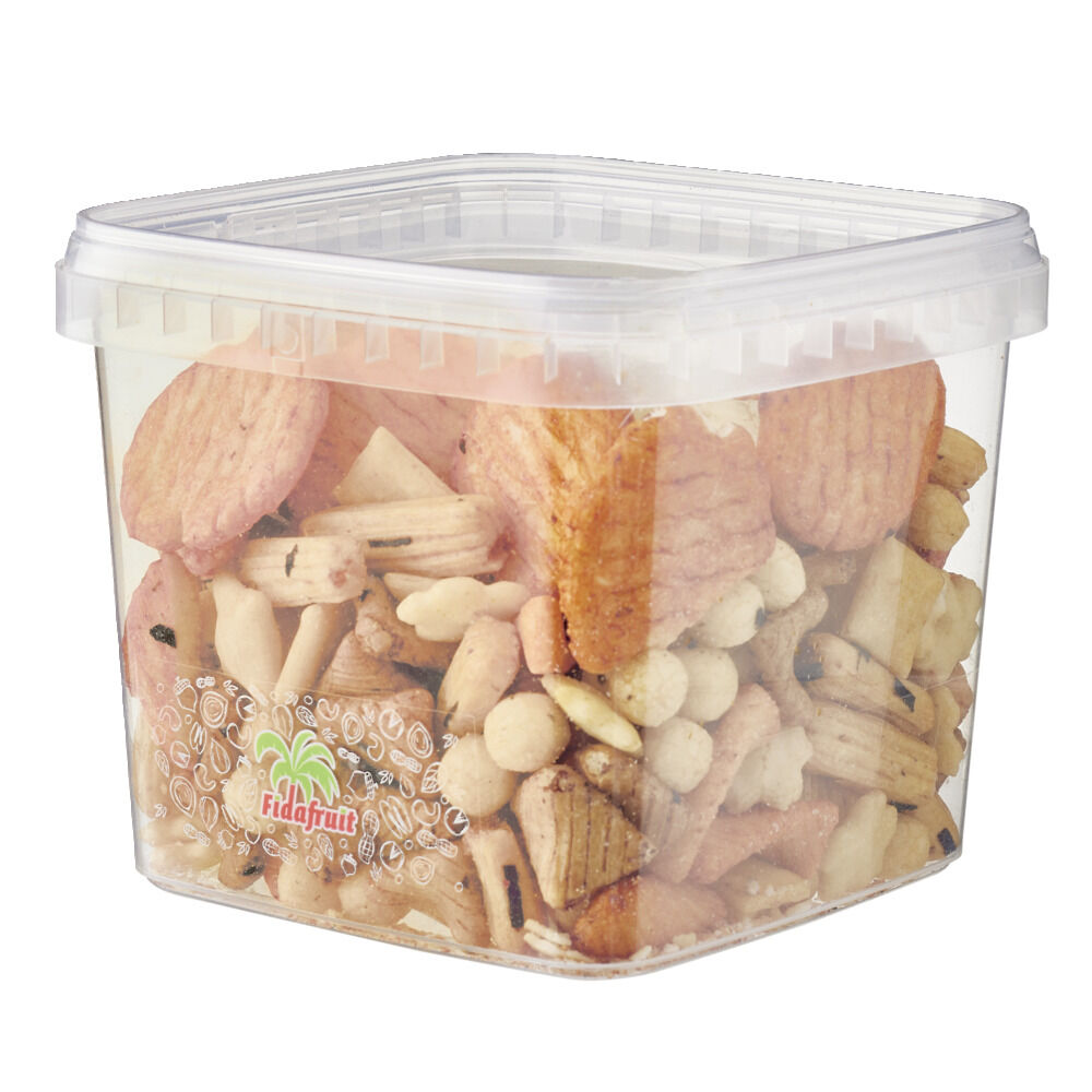 Mélange gâteau apéritif riz dans boÎte 150gr