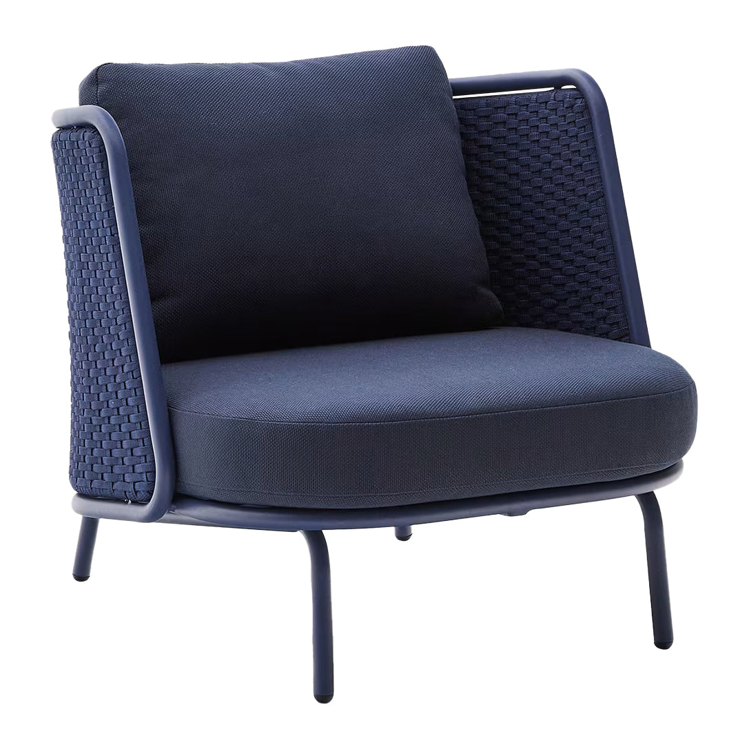 Kave Home Sedalis Lounge Stoel - Blauw