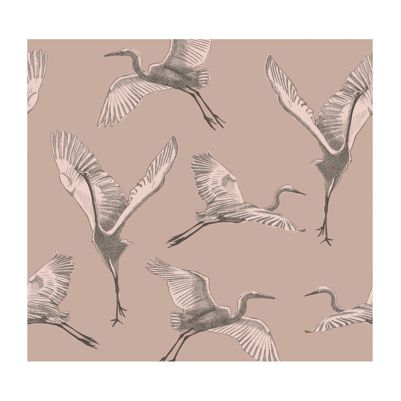 vtwonen Fotobehang - Graphic Nature - 280x300cm