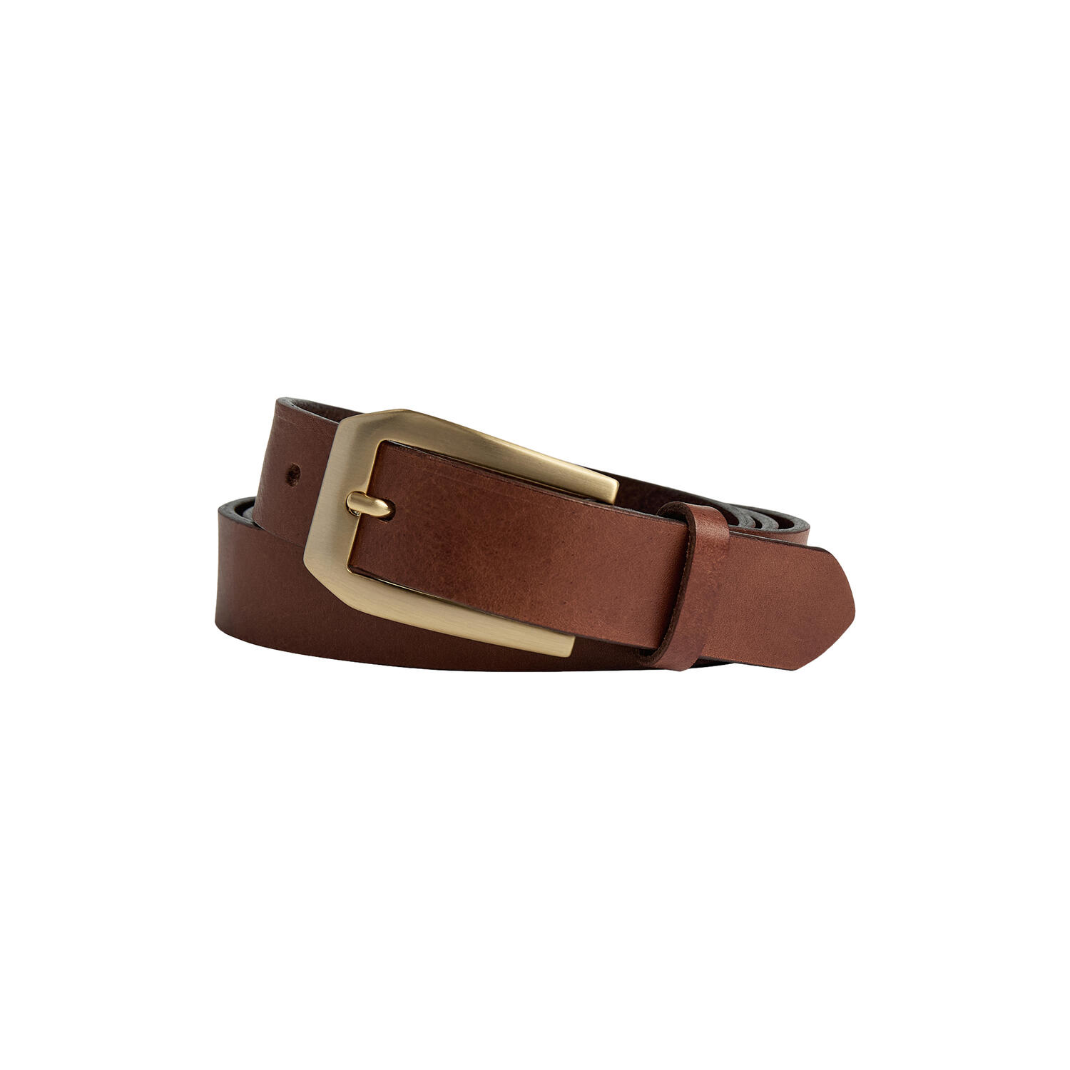 ArcadeMBG Belt, cognac w/br. Gold