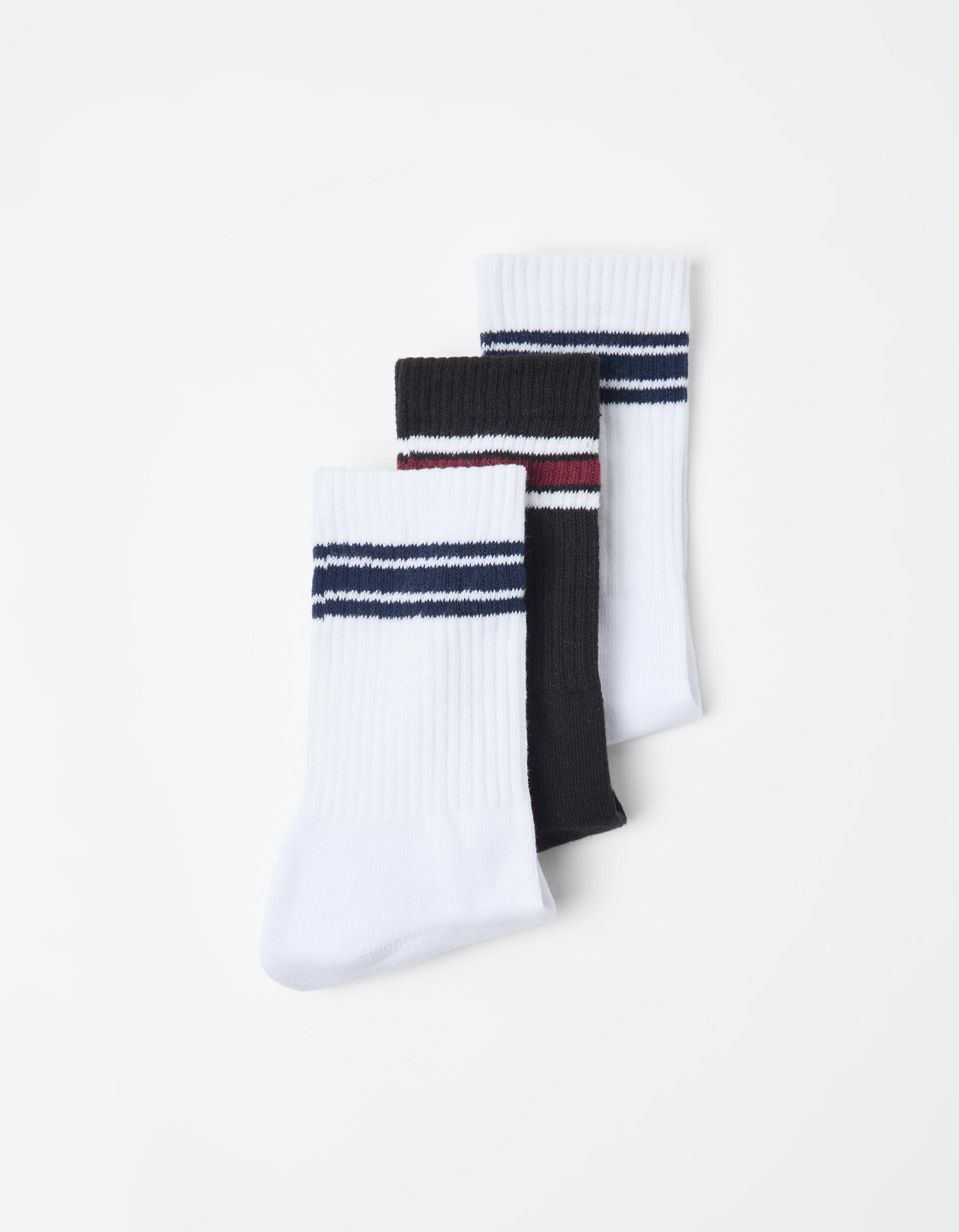 Pack 3 Pares de Meias, Homem, Branco