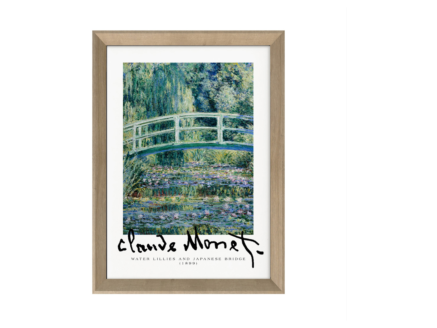 Obraz w ramie Paris Pic Monet Pond 50x70 cm