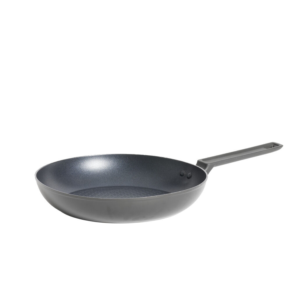 Poêle tous feux dont induction aluminium noir Ø28cm