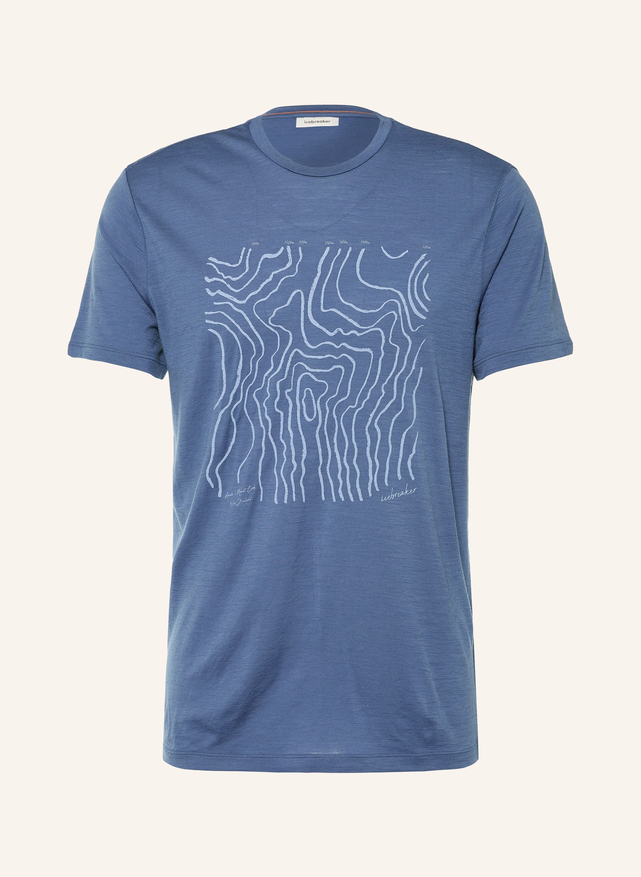 icebreaker Funktionsshirt 150 TECH LITE GRT HGHTS aus Merinowolle