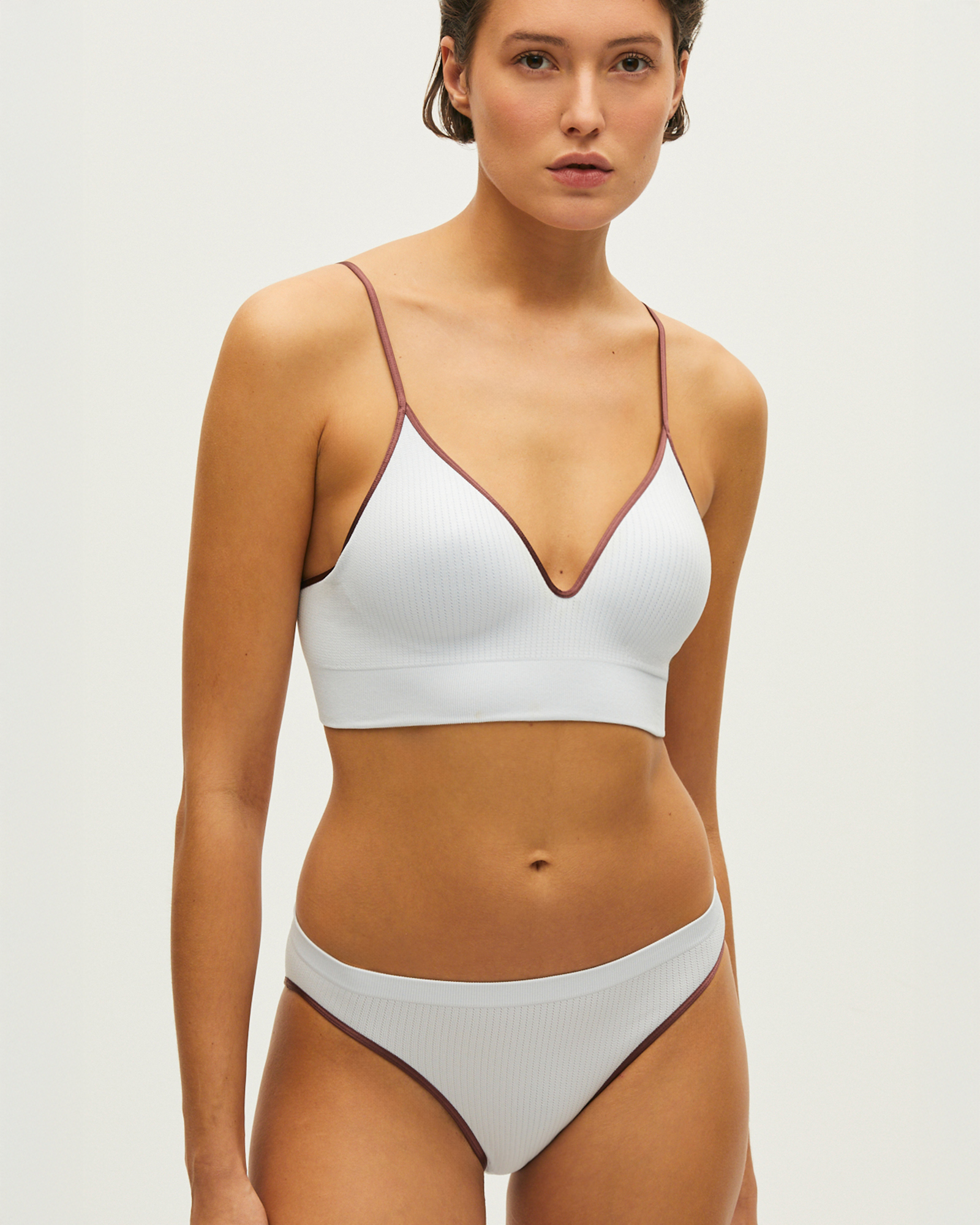 Soutien-gorge brassière sans armatures SEAMLESS BICOLORE