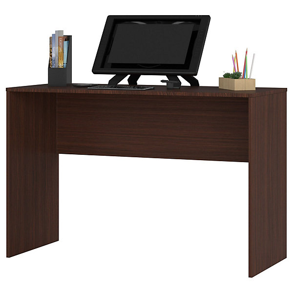 Bureau d'ordinateur AKORD B17 Wengé 120 cm couleur Wengé 120x50x79 cm