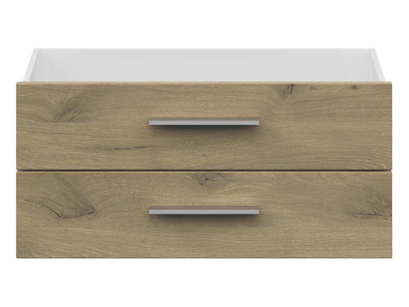 Szuflada Connect 73 cm dwie sztuki dąb viking