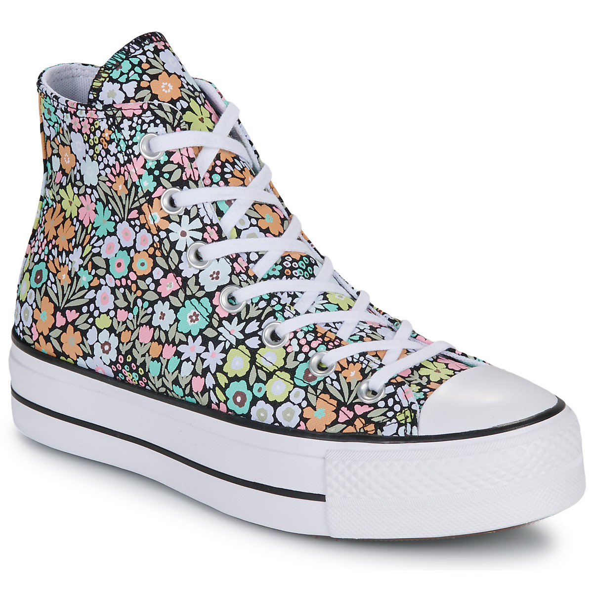 Converse - CHUCK TAYLOR ALL STAR LIFT ALLOVER FLORALS - Multicolour