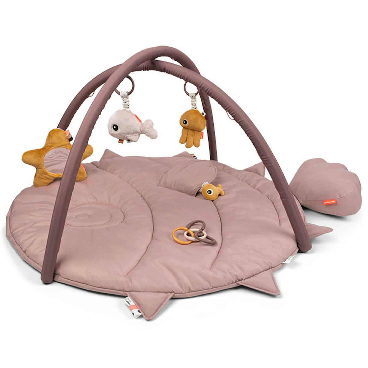 - Tapis d'éveil avec arches rose Sea friends