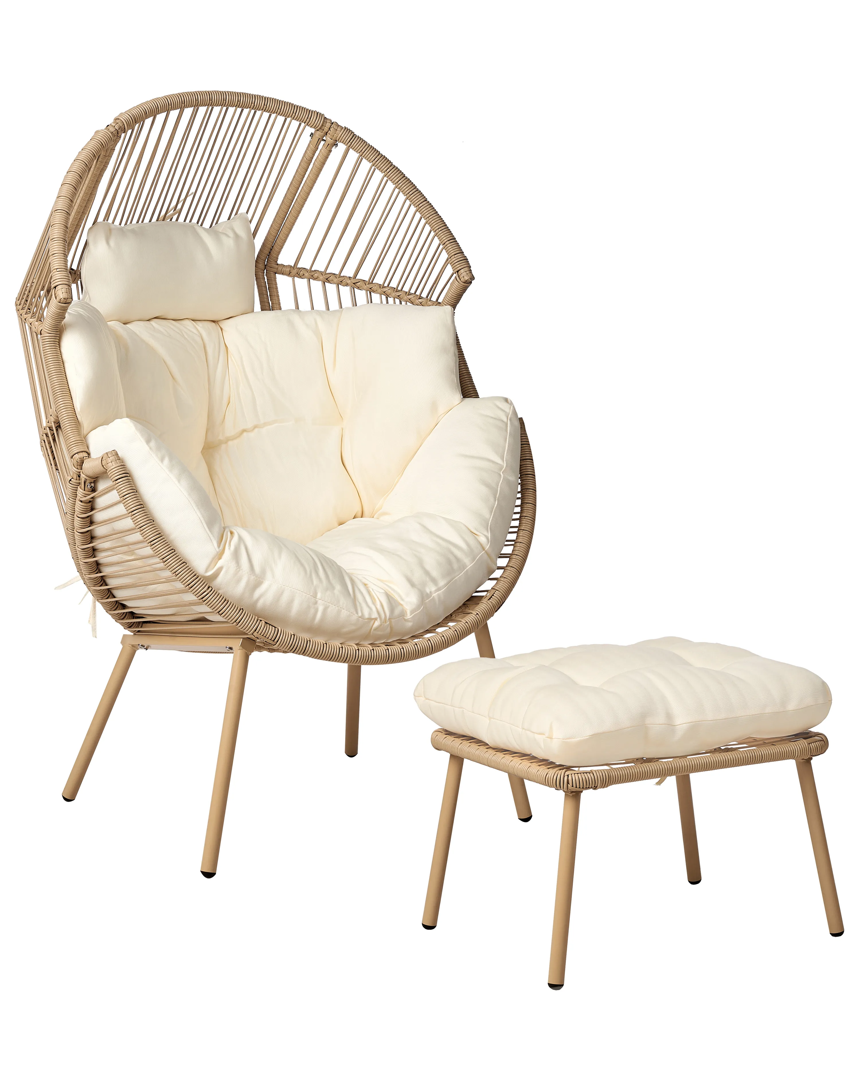 Garden Chair MURANO PE Rattan Natural