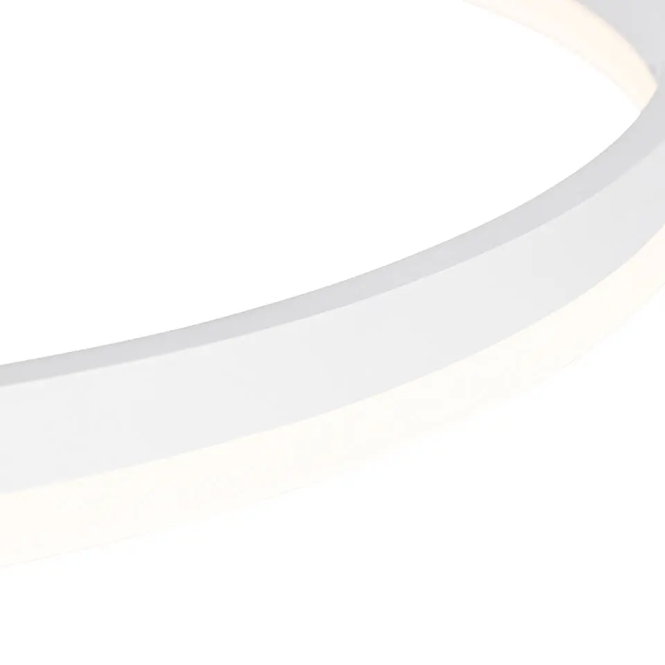 Qazqa hanglamp anello wit ge?ntegreerde led