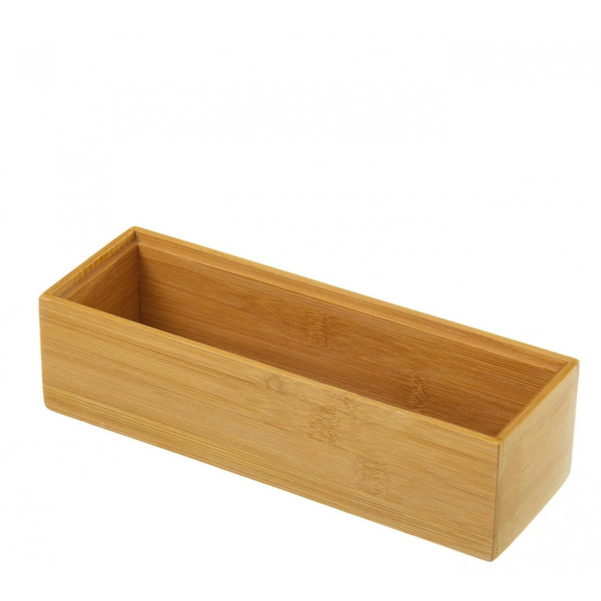 - Rangement organisateur salle de bain bambou 23x7,8x6,5cm