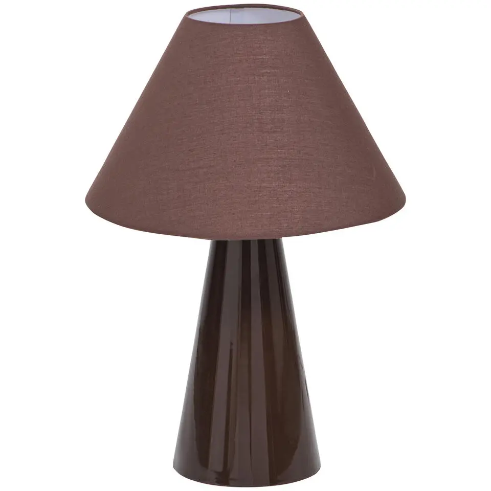 Tafellamp Meran bruin E27 - 45x32x32 cm