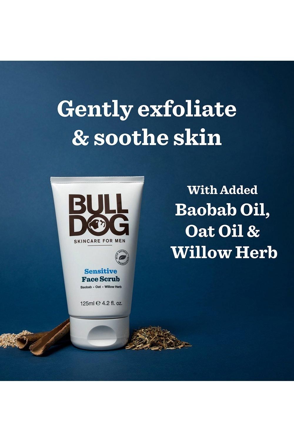 Bulldog Sensitive Face Scrub 125ml