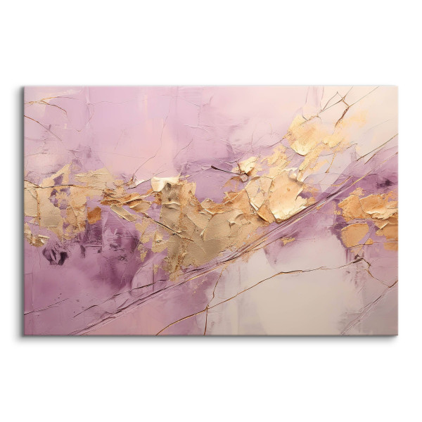 Obraz Różowa Abstrakcja W Stylu Glamour 30x20cm