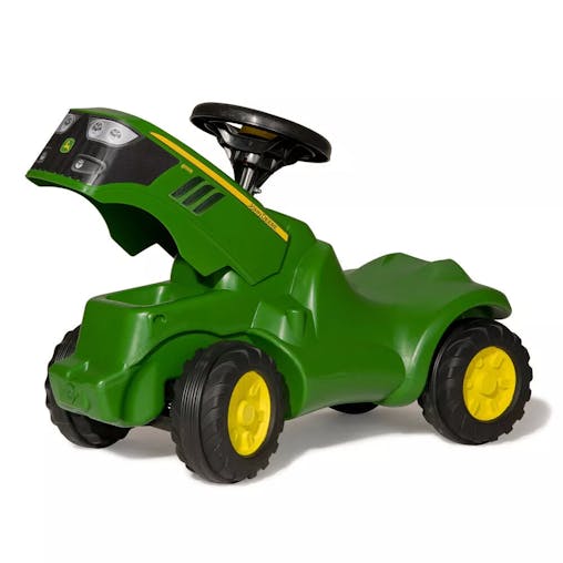 John Deere Rolly Mini Tractor Foot To Floor Kids Ride On Ages 1.5 - 4y