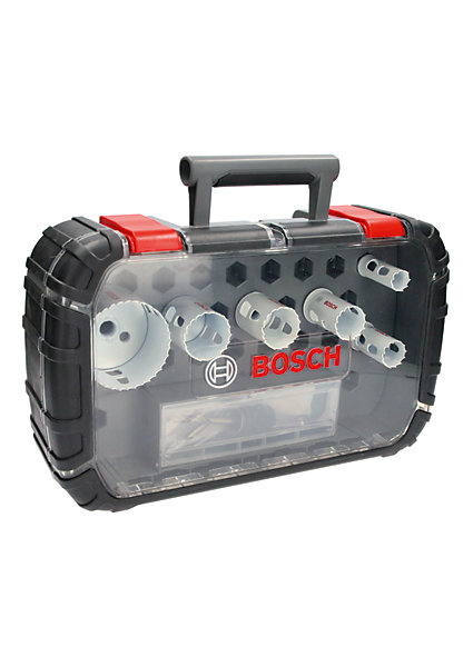 Coffret 6 trépans Bosch BIM progressor bois et métal ⌀19/25/30/35/40/68