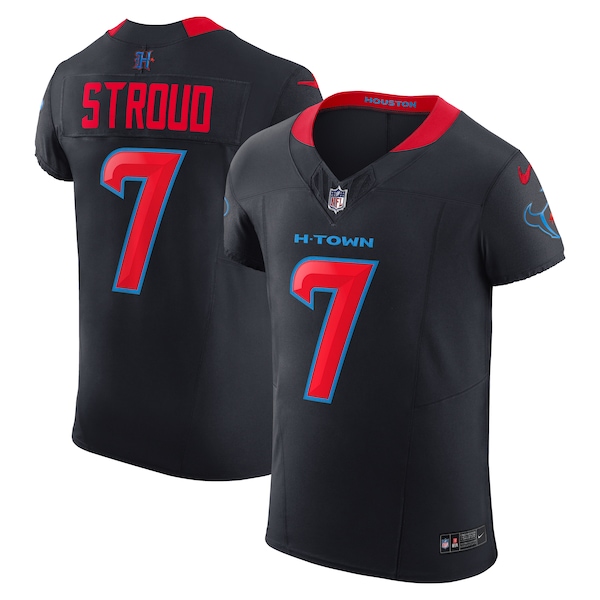 C.J. Stroud Houston Texans Nike Alternate 2  Vapor F.U.S.E. Elite Jersey - Navy/Red